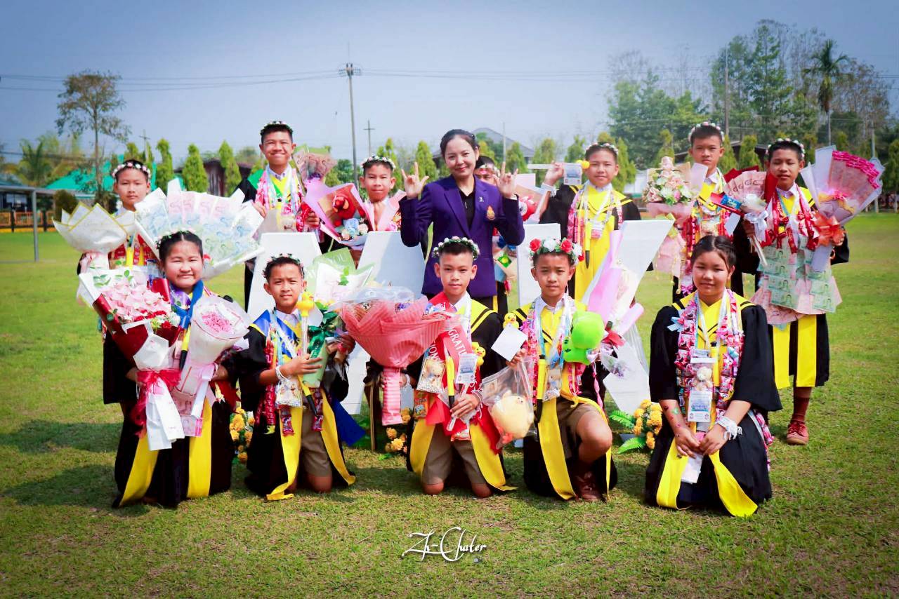 ปัจฉิมนิเทศ “ก้าวสู้ฝัน วันอำลา” ประจำปีการศึกษา 2568 โรงเรียนบ้านม่วงคำ